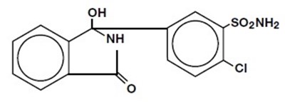 Chlorthalidone Structure